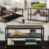 Industrial Wood Metal Console Table/Coffee Table/TV Stand Living Room Furniture
