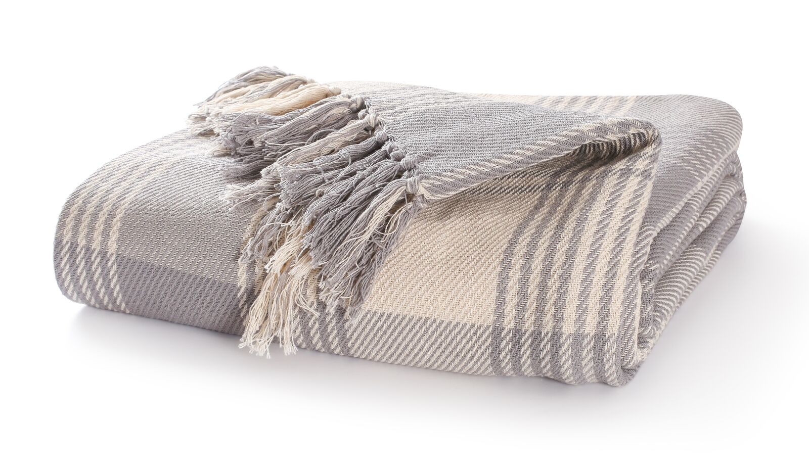 Premium Reversible 100% Cotton Large Tartan Throws for Sofa Armchair Bedspread