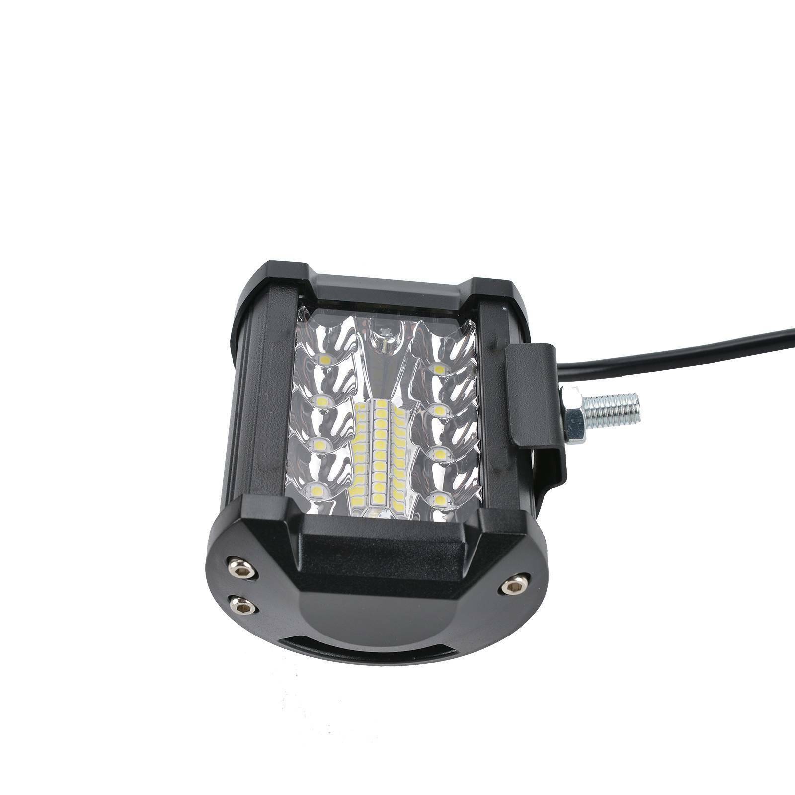 2pcs 4 inch 60W Car 12V 24V LED Work Spot Light Lamp ATV Offroad SUV Truck Boat