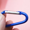 Mixed Mountaineering Aluminum Carabiner D-Ring Clip Hook Key Chain Hiking Keyrin