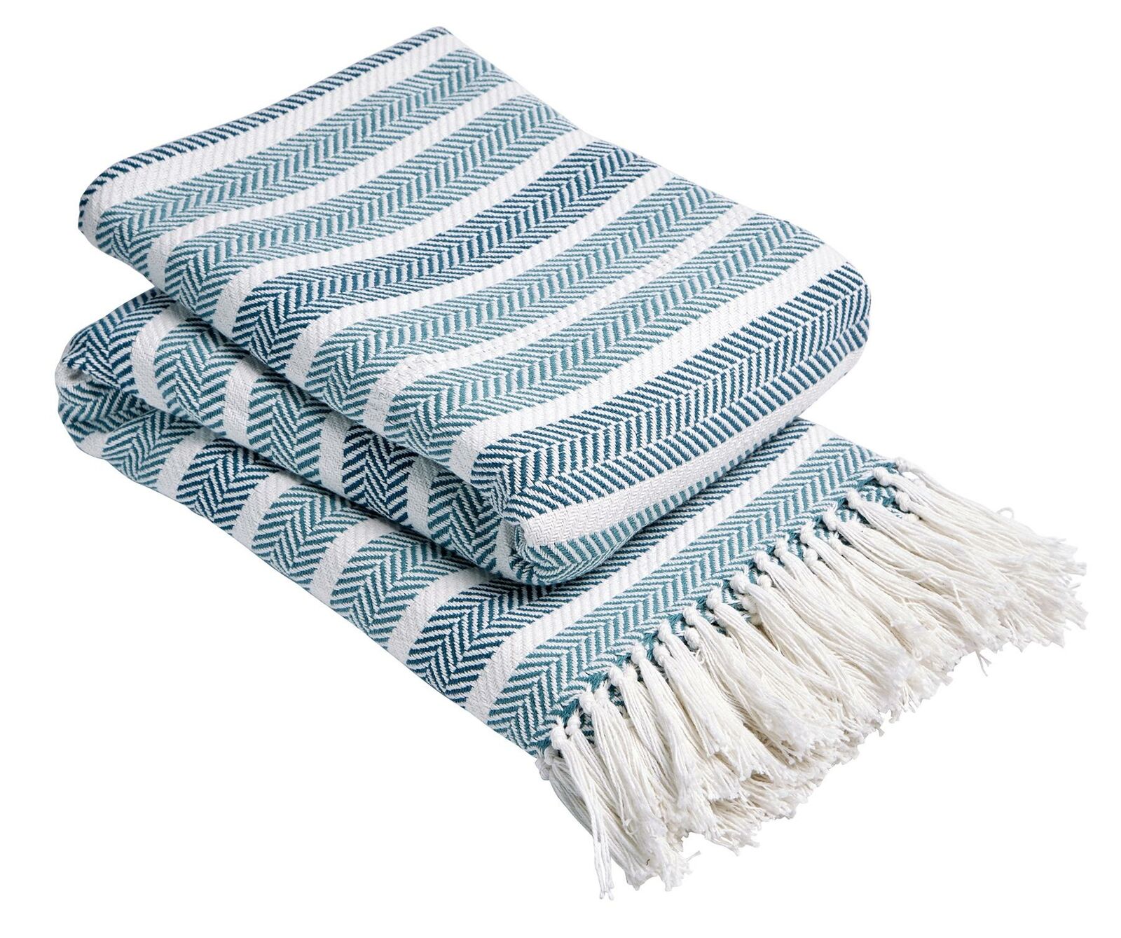 Luxury Zara Throw 100% Cotton Sofa Bed Cover Throws Blanket Jumbo Size