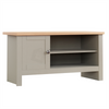 1 Door TV Unit Cabinet Sideboard Stand Living Room Entertainment Grey