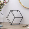 Floating Shelves Metal Wall Shelf Hanging Decorative Office Storage Display Rack