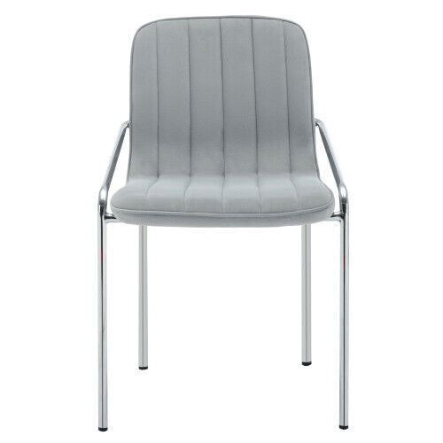 Dining Chairs 2pcs Modern Velvet Dining Armchairs Upholstered Accent Chairs HT