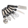 12 Piece Cooking Utensil Set Stainless Steel Kitchen Gadget Tool Nylon Handle UK
