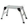 New Folding Aluminium Work Platform Step Up Bench Ladder UK