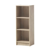 3 Tier Medium Narrow Bookcase Shelving Unit Living Room Office Sonoma Oak