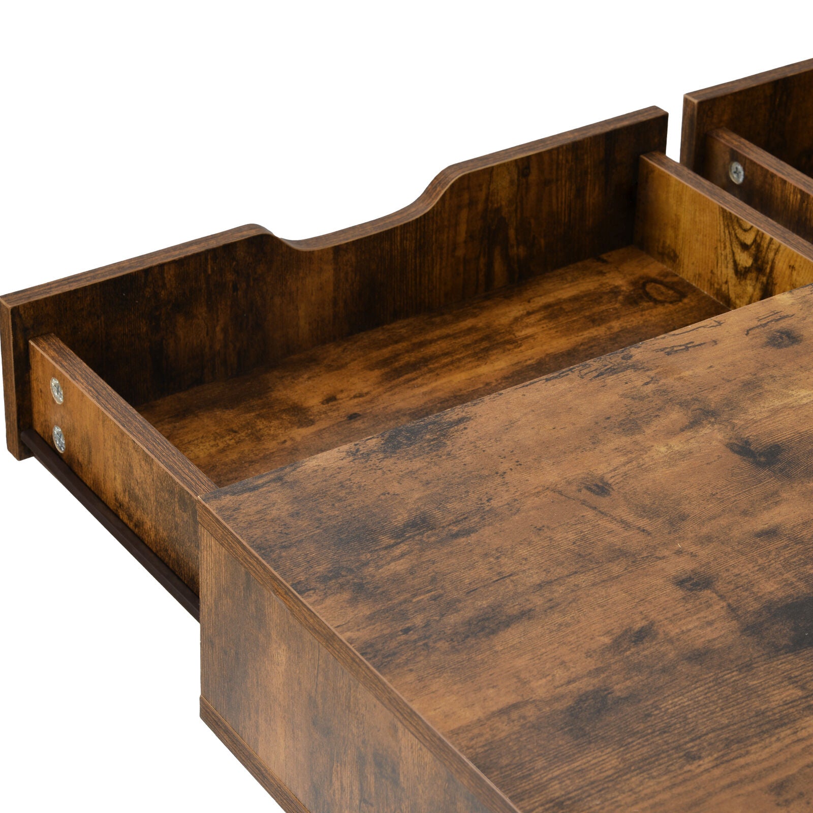 Dressing Table Make Up Desk /Writing Table with 2 Drawers Storage Industrial