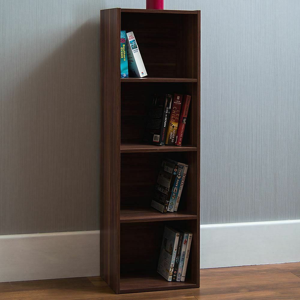 Oxford 2 3 4 5 Tier Cube Bookcase Display Shelving Storage Unit Wood Furniture