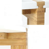Modern Design White Chic Round Side Table Laptop End Coffe Table Home Furniture