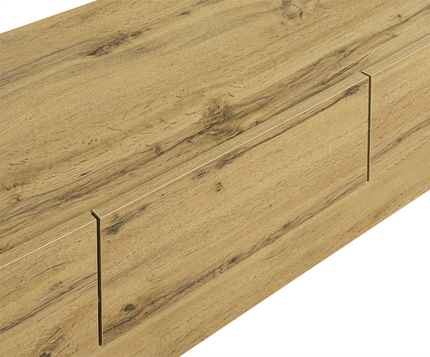 Wall Mount Floating TV Unit Cabinet Stand With LED Lights TV Entertainment HT