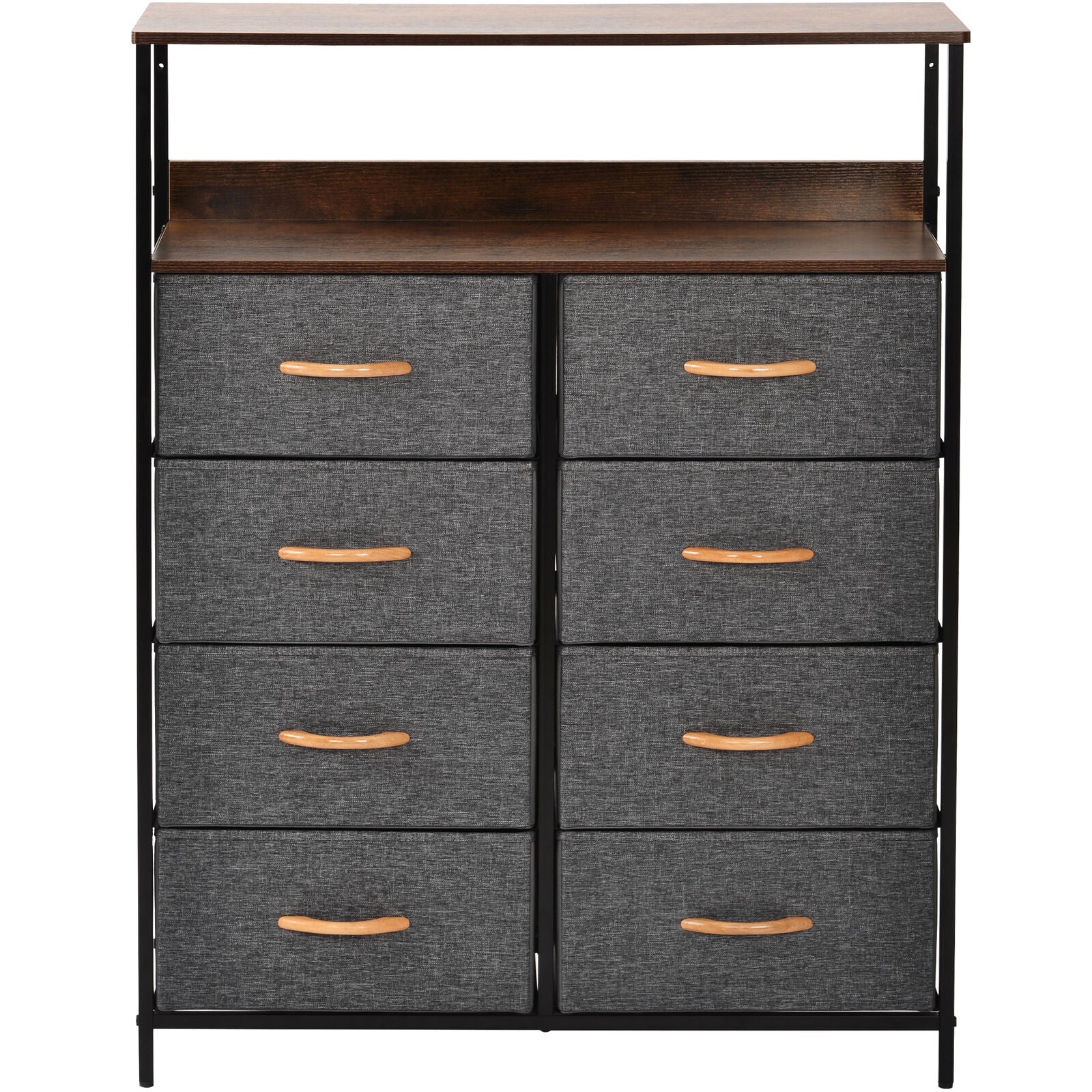 8 Drawers Chest of Drawers Unit Storage Cabinet Bedroom Furniture Hallway