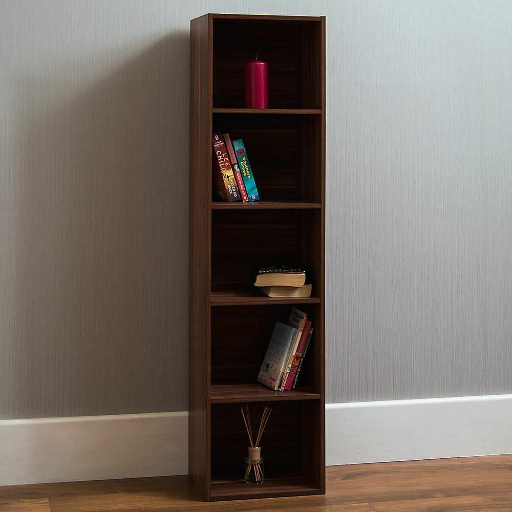 Oxford 2 3 4 5 Tier Cube Bookcase Display Shelving Storage Unit Wood Furniture
