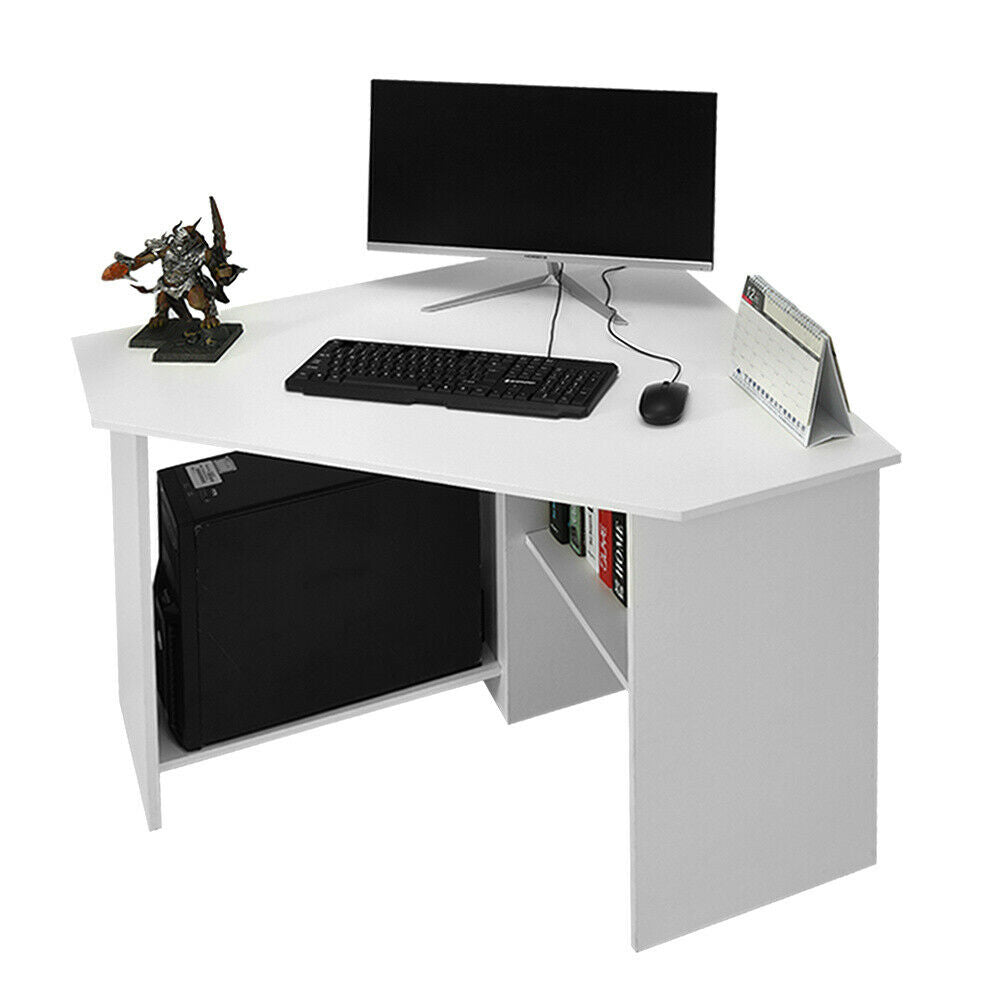Panana Corner Computer Desk Compact Laptop Table Home Office Study Corner Desk