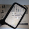 Magnify Glass with 5 LED Folding Handheld Magnifying Light Portable Rectangle UK