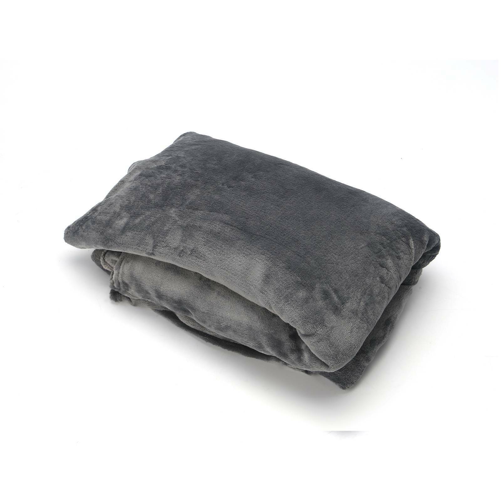 1.5*2M Polyester Throw Blanket Large Sofa Bed Thick Warm Faux Double Size