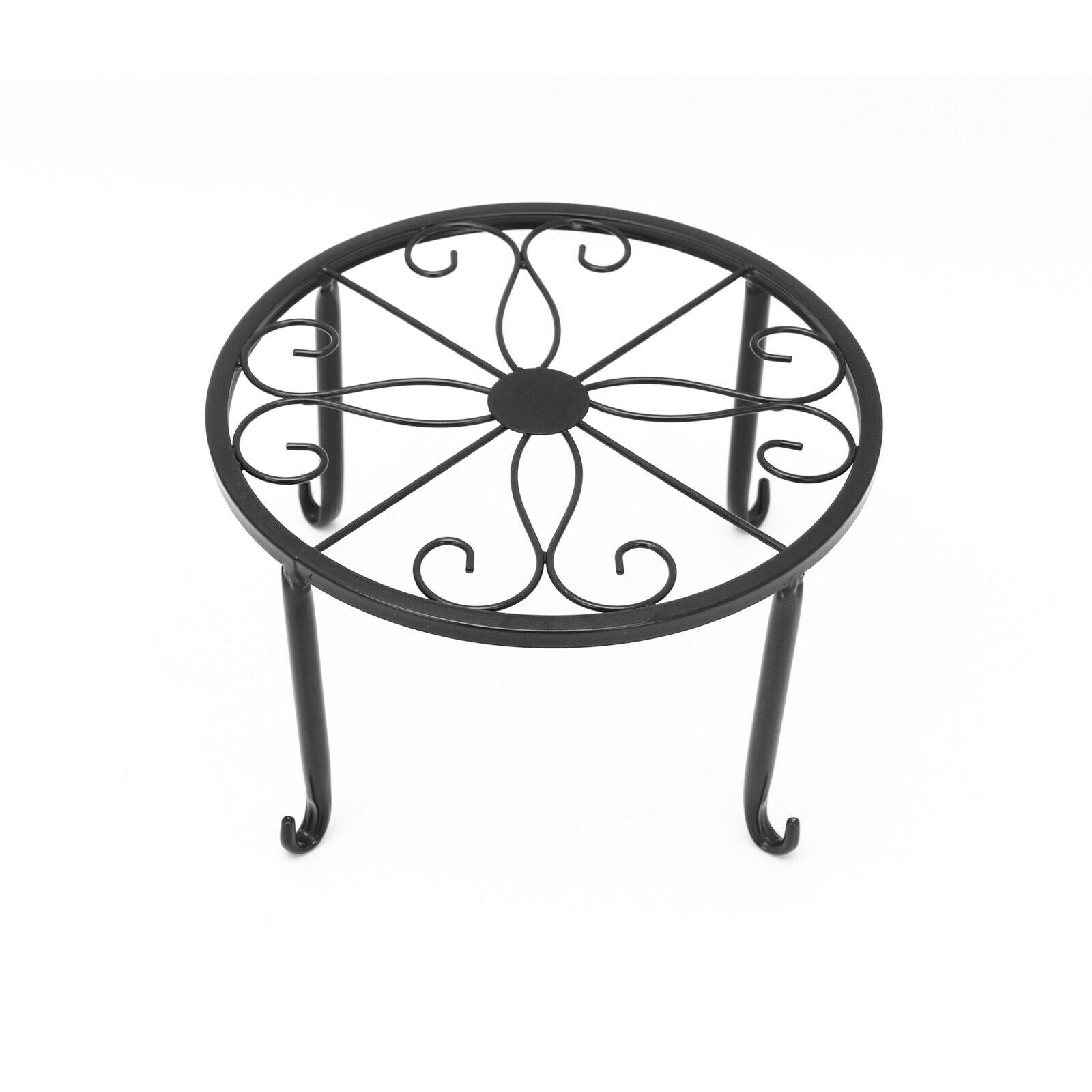 Metal Plant Pot Stand Flower Display Shelf Garden Balcony Outdoor Indoor UK