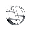 Floating Shelves Metal Wall Shelf Hanging Decorative Office Storage Display Rack