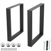 2x Table Legs Industrial Metal Steel for Bench/Coffee Table/Side Table Support
