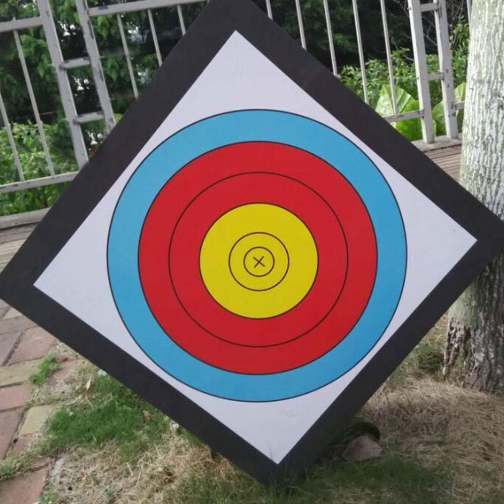 2 Faces 4 Pins Lightweight Black High Density EVA Foam Archery Target Mat UK