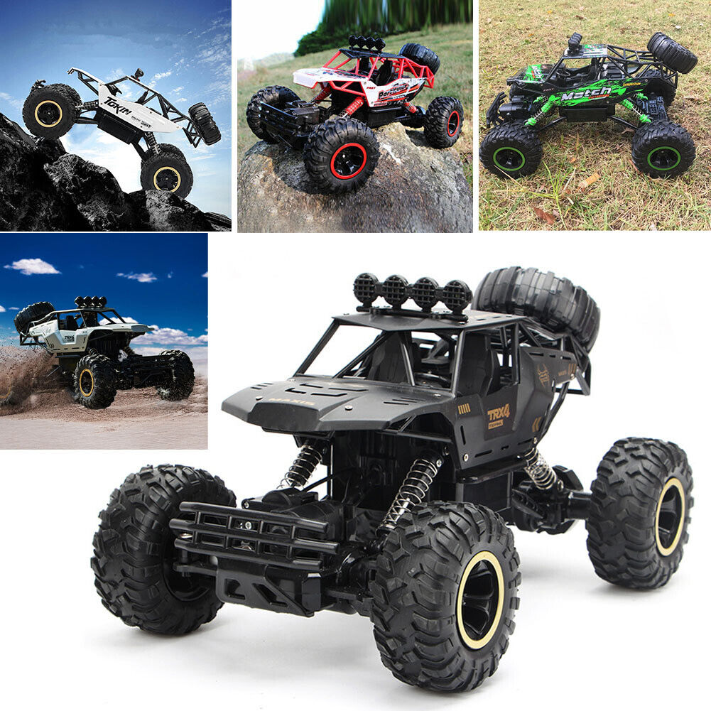 Kids Toy 4WD Electric RC Car Monster Truck Off-Road Buggy Vehicle Remote Control