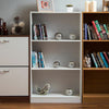 2 3 4 5 Tier Wooden Bookcase Shelving Display Storage Shelf Unit Wood Furniture