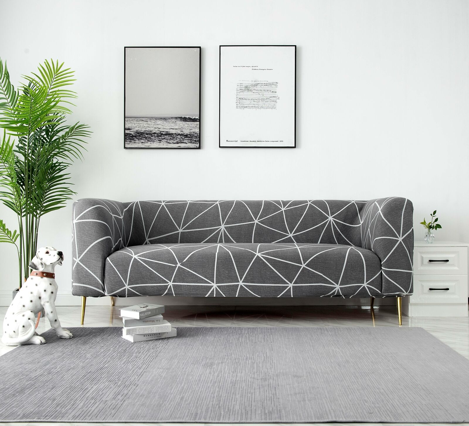1/2/3 Seater Elastic Sofa Covers Slipcover Settee Stretch Floral Couch Protector