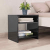 High Gloss Display Cabinet Sideboard Side Table Cupboard Storage Unit Shelf