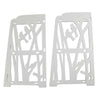 Hollow Bedside Table Nightstand Coffee Tea Side Lamp Desk Shelf Storage Bookcase