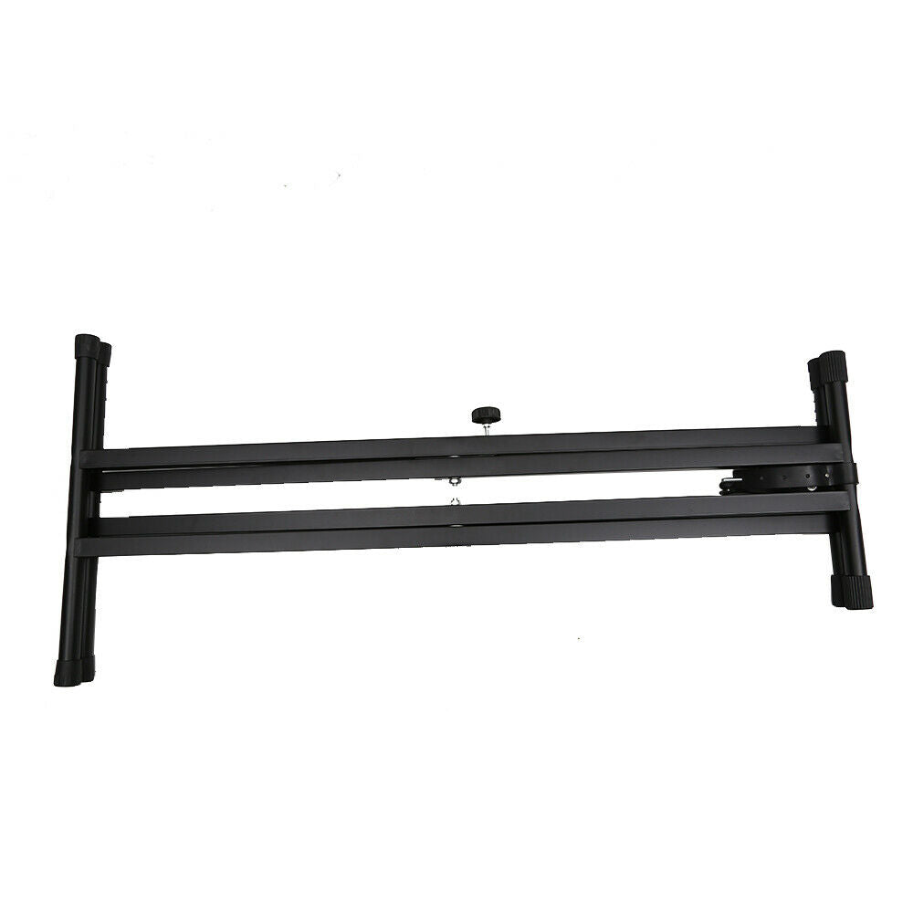 Electronic Piano X Double Stand Music Keyboard Standard Rack Adjustables Metal