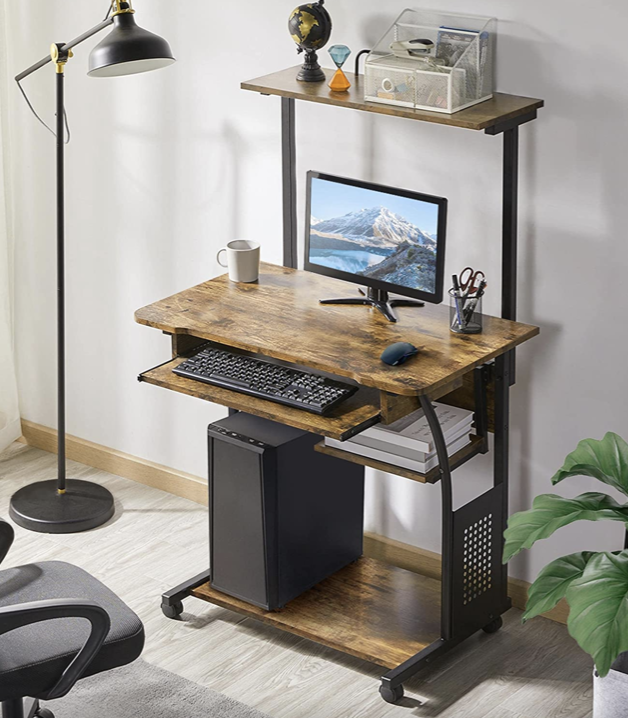 Small desk on online wheels
