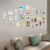 26 PCS Wall Mount Photo Frames Multi Picture Wall Set Home Living Room Decor