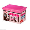 LARGE TOY BOX KIDS BOYS GIRLS STORAGE SEAT STOOL BOOKS CLOTHES CHEST CHILDREN