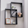 Modern Decor Wall Floating Shelves Book Display Shelf Storage Cube Box Shelving