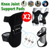 2x Power Lift Joint Support Knee Brace Pad Rebound Spring Force Running Kneepad