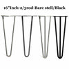 4 x Hairpin Legs / Hair Pin Legs Set for Furniture Bench Desk Table Metal Steel
