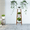 Bamboo 2/3/4 Tier Tall Plant Stand Pot Holder Garden Flower Rack Display Vintage