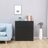 Modern Bedside Table Cabinet 2/3/4 Drawers Nightstand Storage Bedroom Furniture