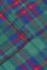 Green Check Fleece Blanket Soft Warm Single Double King Tartan Sofa Throw Bed