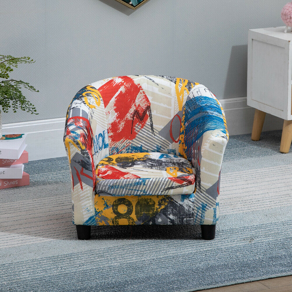 Kid’s Single Chair Children’s Sofa Chair Padded Seat Home Bedroom Living Room BN