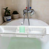 Bath Tub Rack Extendable Bathroom Shelf Tidy Tray Storage Caddy Organiser Gift