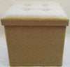Soft Velvet Diamante Ottoman Folding Storage Box Footstool Seat new colour