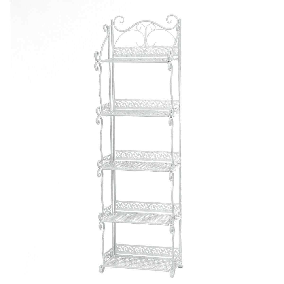 3/4/5 Tier Kitchen Rack Storage Shelf Holder Rack Book Shelf Shoes Stand Mix-use
