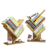 3-5 Layers Tabletop Bookcase Desktop Book Shelf Display Stand Holder Books DVD