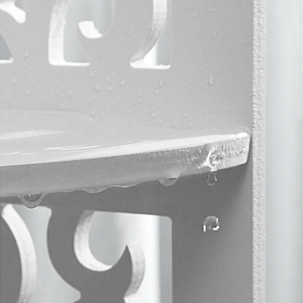 3 Tier Plant Stand Flower Pot Display Hollow Shelf Indoor Corner Storage Rack UK