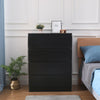 Modern Bedside Table Cabinet 2/3/4 Drawers Nightstand Storage Bedroom Furniture