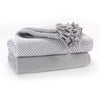 Luxury Pack of 2 Cotton Complimenting Throws for Sofa Blanket,125x 150cms-Single
