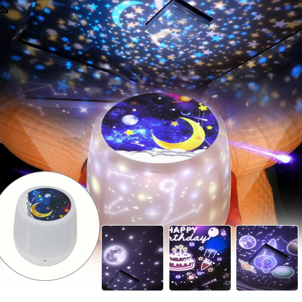 Rotating led light deals projector