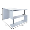 Corner L-Shape Computer Desk PC Laptop Table with Shelf Home Office Workstation