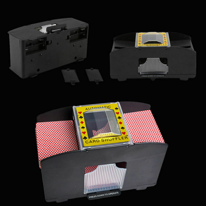Automatic Card Shuffler Deck Casino Playing Cards Sorter Poker Games Machine UK